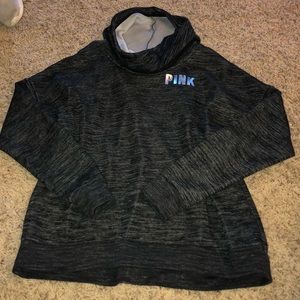 PINK fleece pullover top